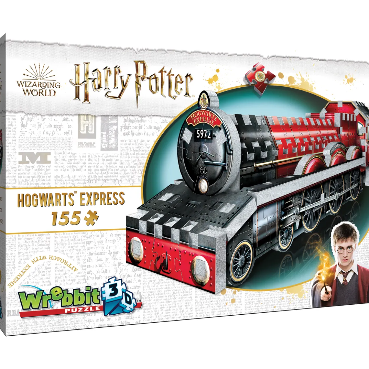 Palapeli Wrebbit 3D Hogwarts Express 155 palaa