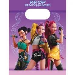Partypussi Decorata Party 4 kpl K-POP Demon Hunters