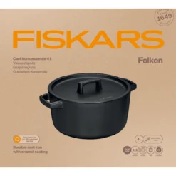 Pata Fiskars 4 l Folken valurauta