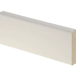 Peitelista Aava MDF 12 x 58 x 2200 mm, melamiini valkoinen