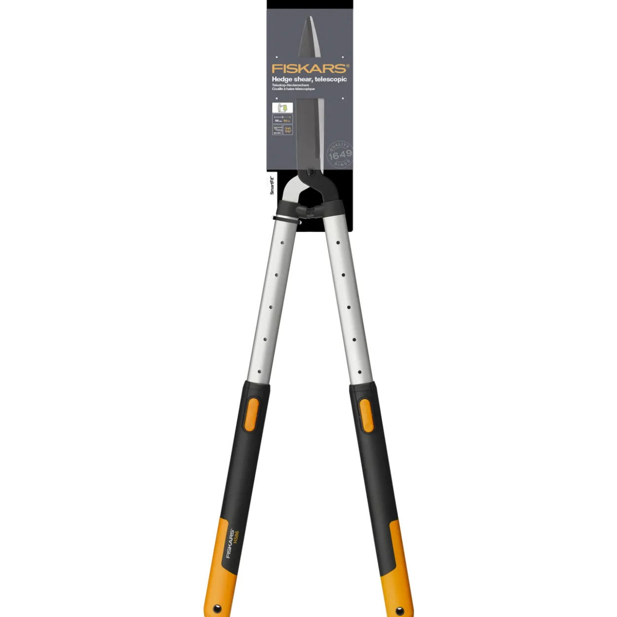 Pensassakset Fiskars SmartFit™ HS86, teleskooppikahvat