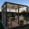 Pergola Patio Terassit 3x4m, kestopuu