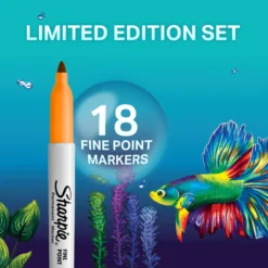 Permanenttitussi Sharpie 18 kpl