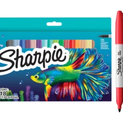 Permanenttitussi Sharpie 18 kpl