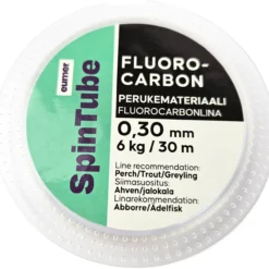 Perukemateriaali Eumer Spintube Fluorocarbon 0,30 mm / 30 m