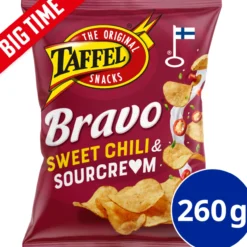 Perunalastu Taffel 260 g Bravo