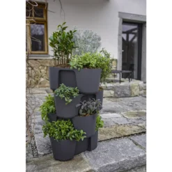 Pinottavat istutusruukut Gardenico Potato Pot, 4 osaa