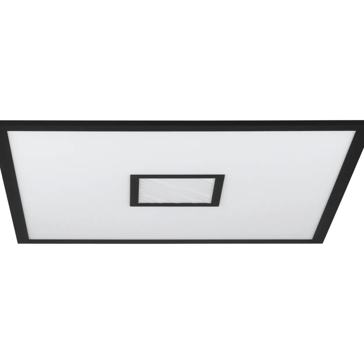 Plafondi EGLO Bordonara led 36W 59,5x59,5cm musta/valkoinen