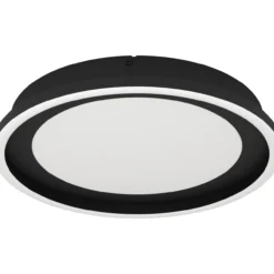 Plafondi EGLO Calagrano led 11,5W ja 10W 38cm musta/valkoinen