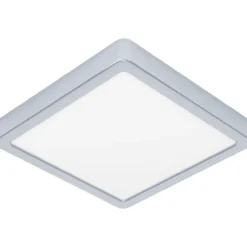 Plafondi EGLO Fueva 5 led 17W 21x21cm kromi/valkoinen