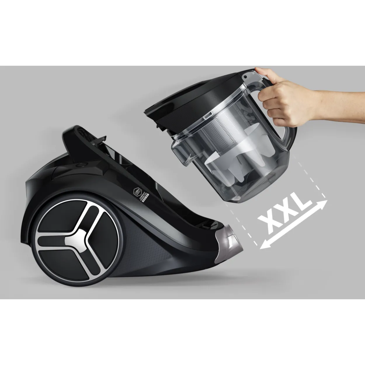 Pölynimuri OBH Nordica Compact Power XXL, pölypussiton