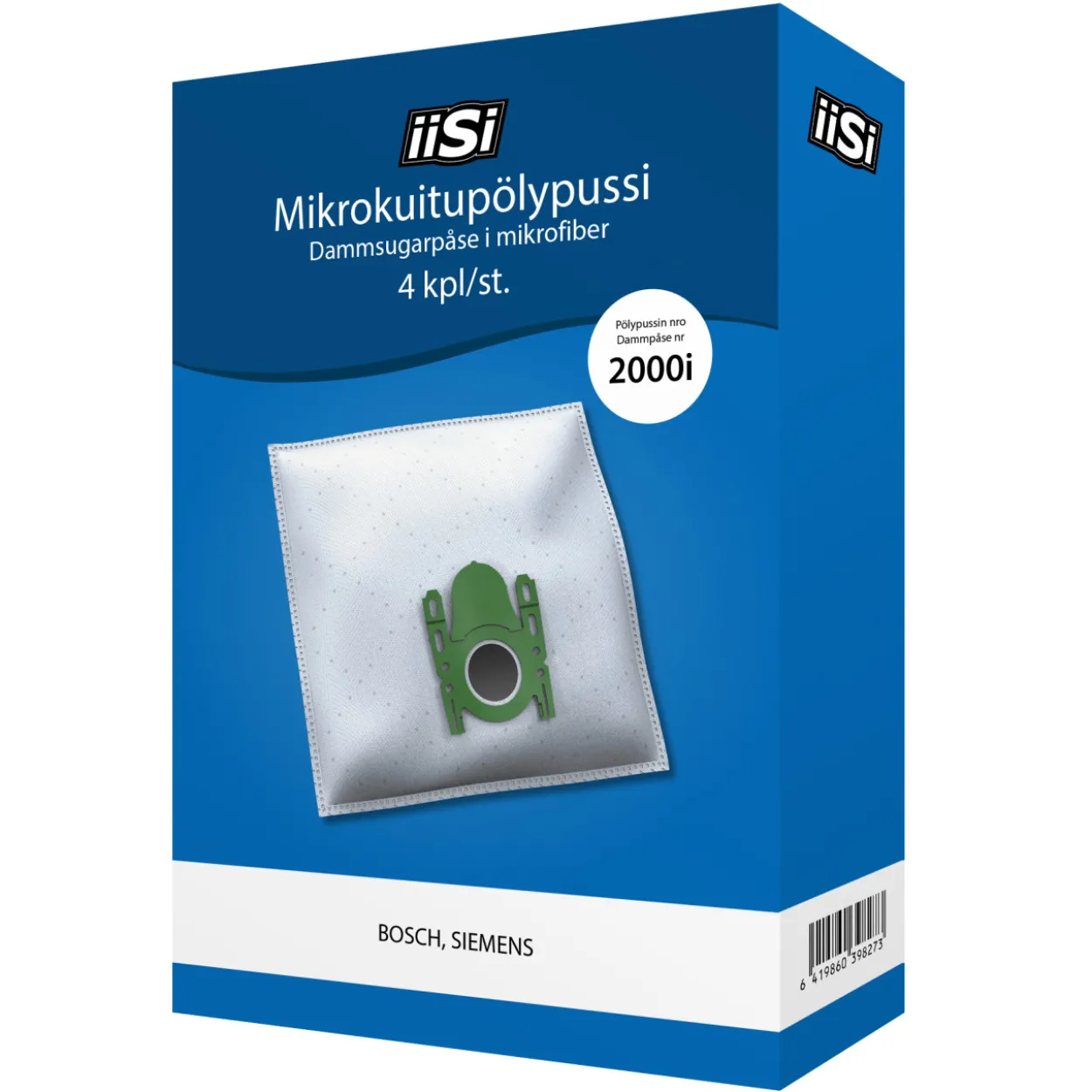 Pölypussi Iisi 2000i