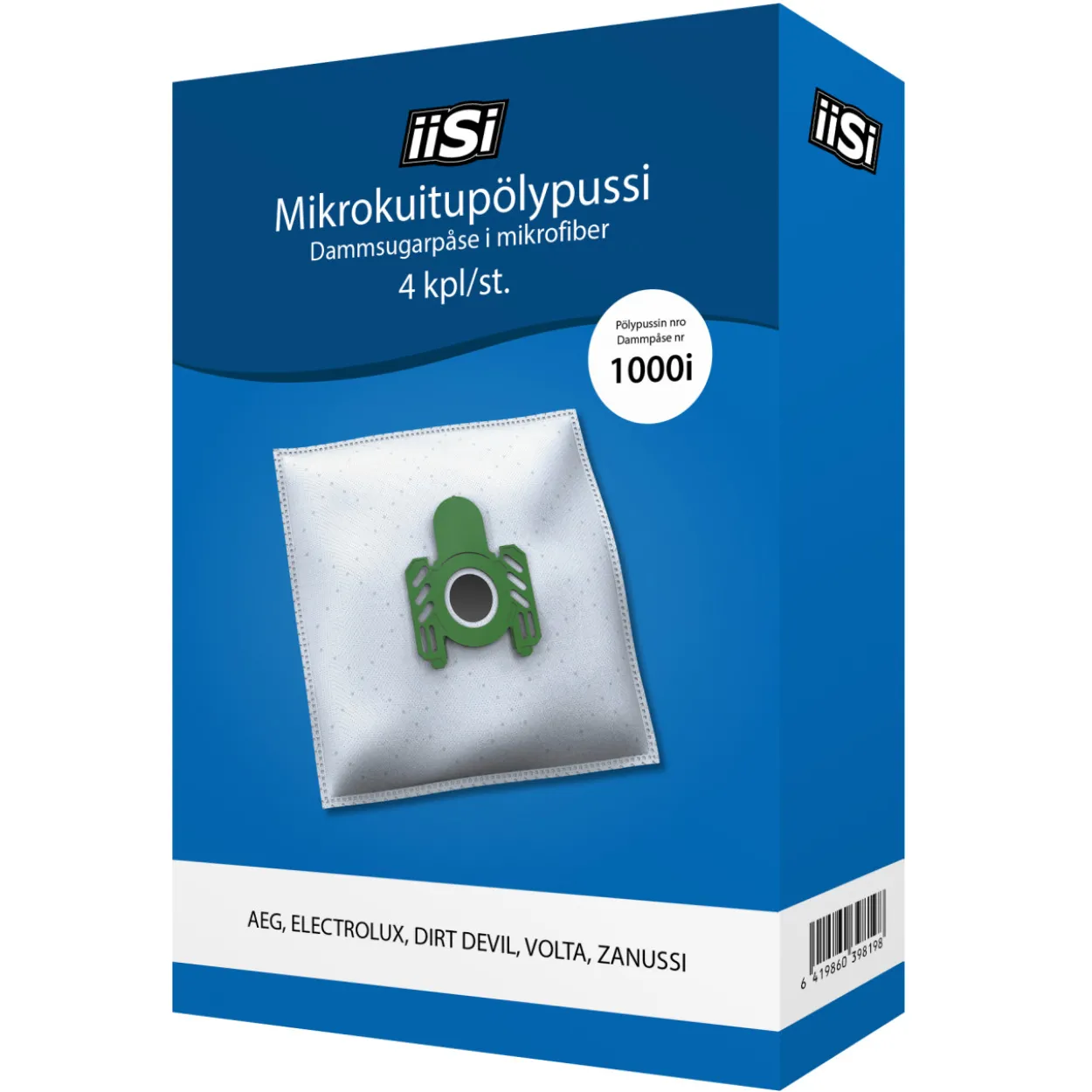 Pölypussi Iisi 1000i