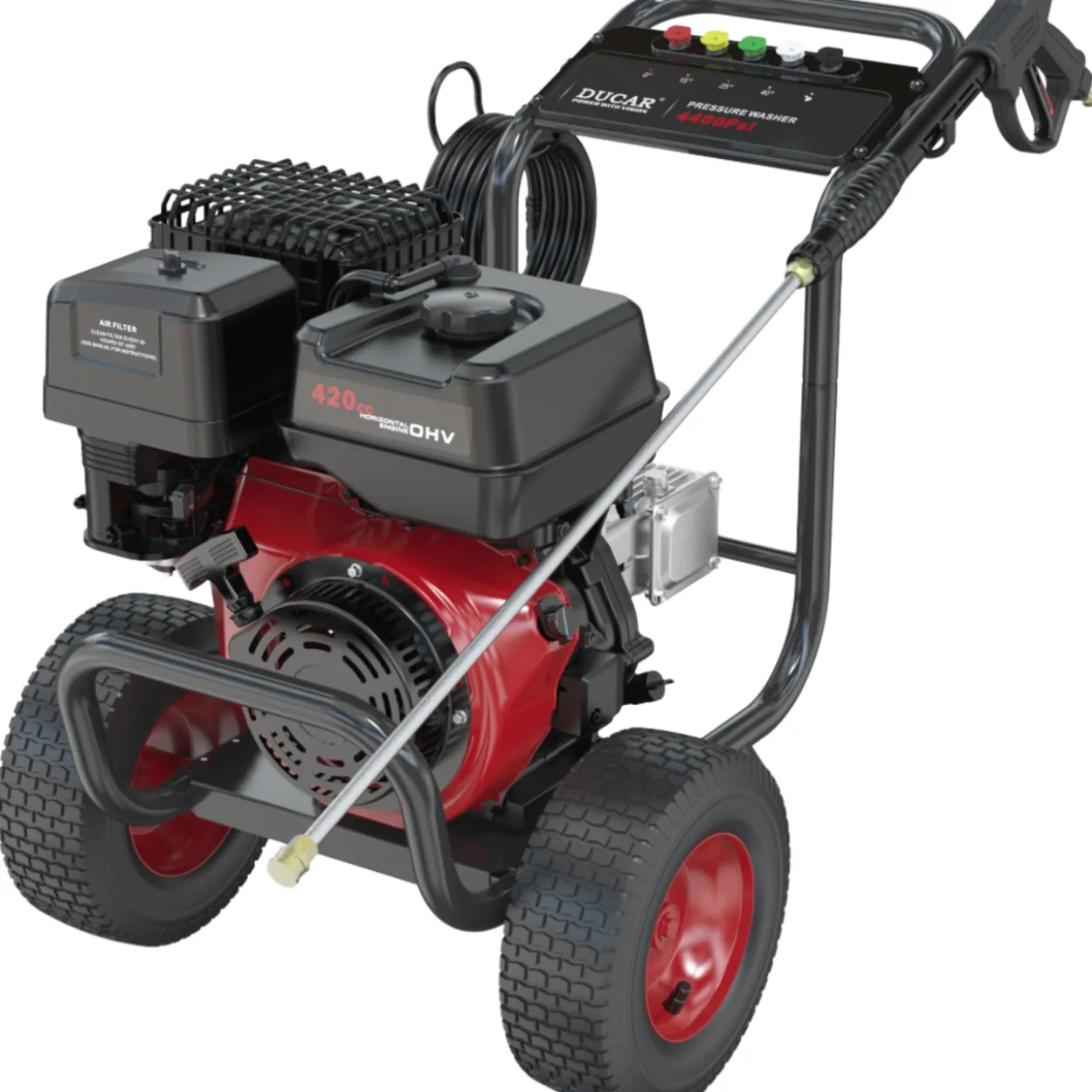 Polttomoottori painepesuri Ducar DGPW44T 303bar