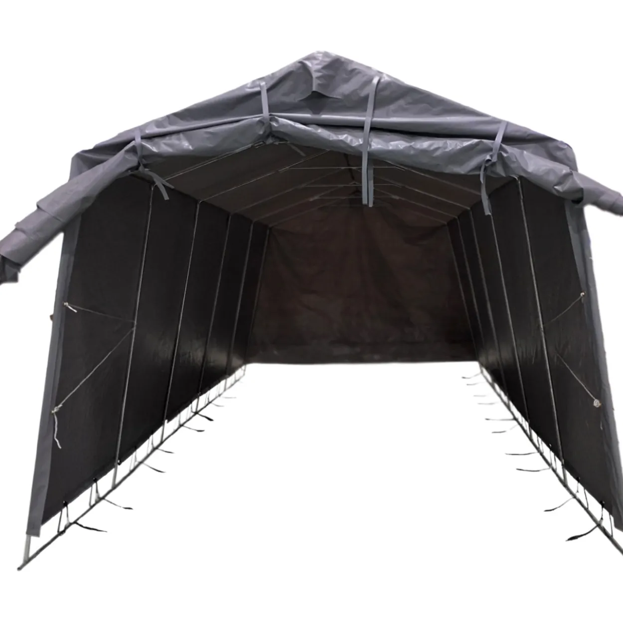 Pressutalli Fornorth 2 x 3 m, tummanharmaa