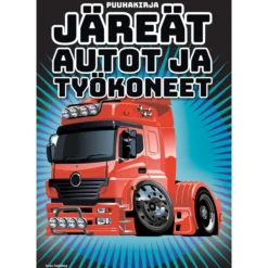 Puuhakirja Järeät autot ja työkoneet