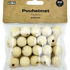 Puuhelmet Iisi 20 mm 20 kpl