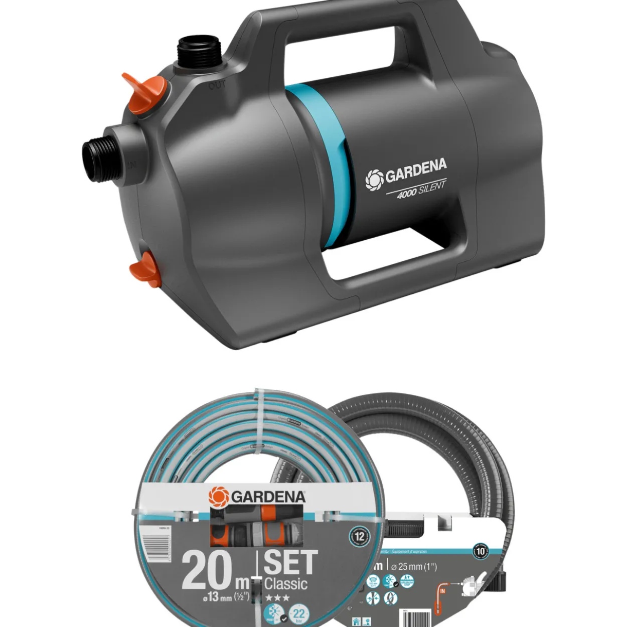 Puutarhapumppu Gardena 4100 Silent -sarja