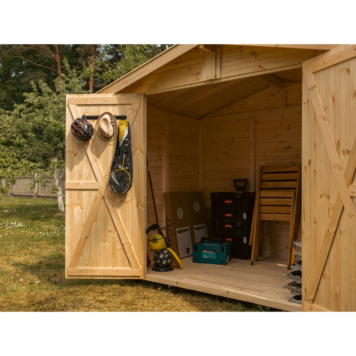 Puutarhavaja Upyard, luonnollinen väri