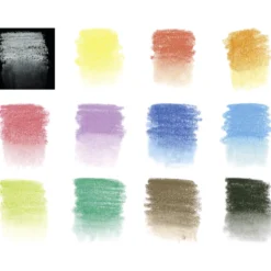 Puuvärikynä Staedtler 12 kpl pastelli