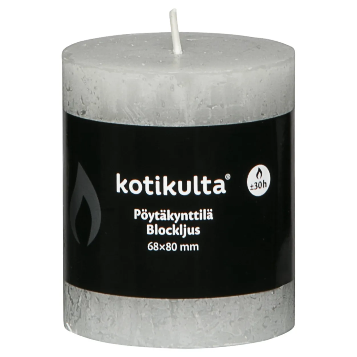 Pöytäkynttilä Kotikulta Rustic 7 x 8 cm