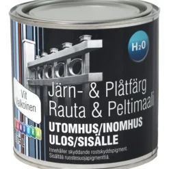 Rauta- ja peltimaali Landora 0,75 l valkoinen