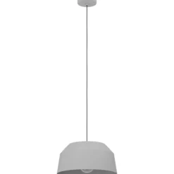Riippuvalaisin EGLO Contrisa 40W Ø38cm harmaa