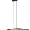 Riippuvalaisin EGLO Panagria led 2x13W 93,5x7,5cm musta/puu
