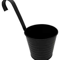 Ripustettava ruukku 15 cm, musta