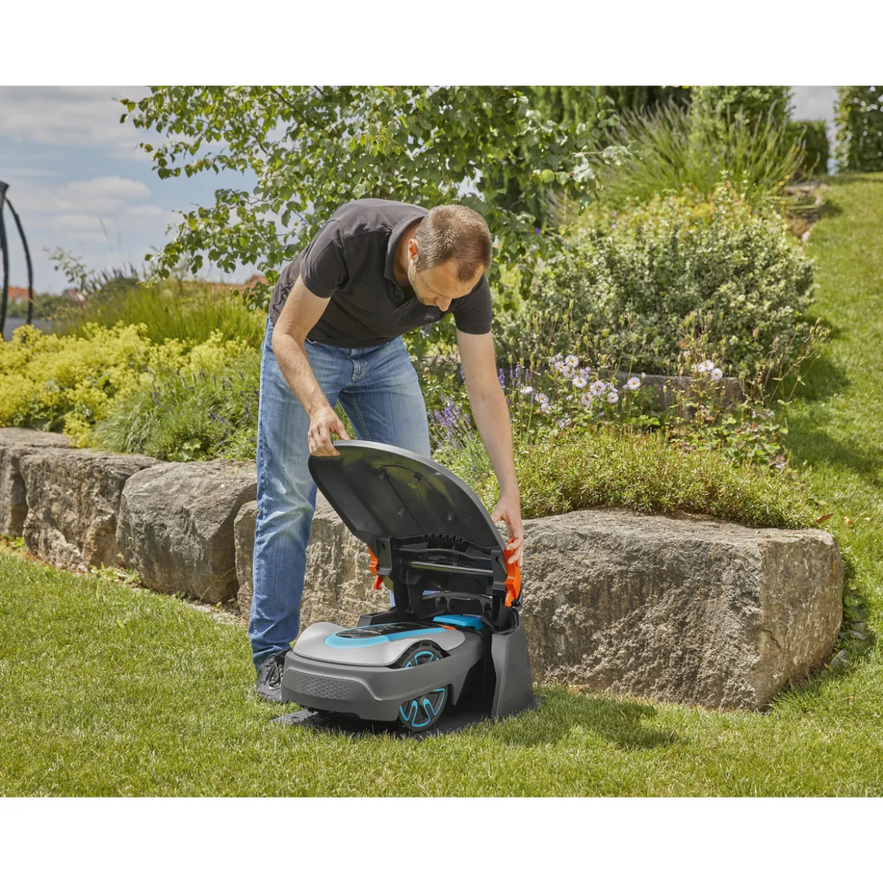 Robottiruohonleikkuri Gardena Smart Sileno Life 1100