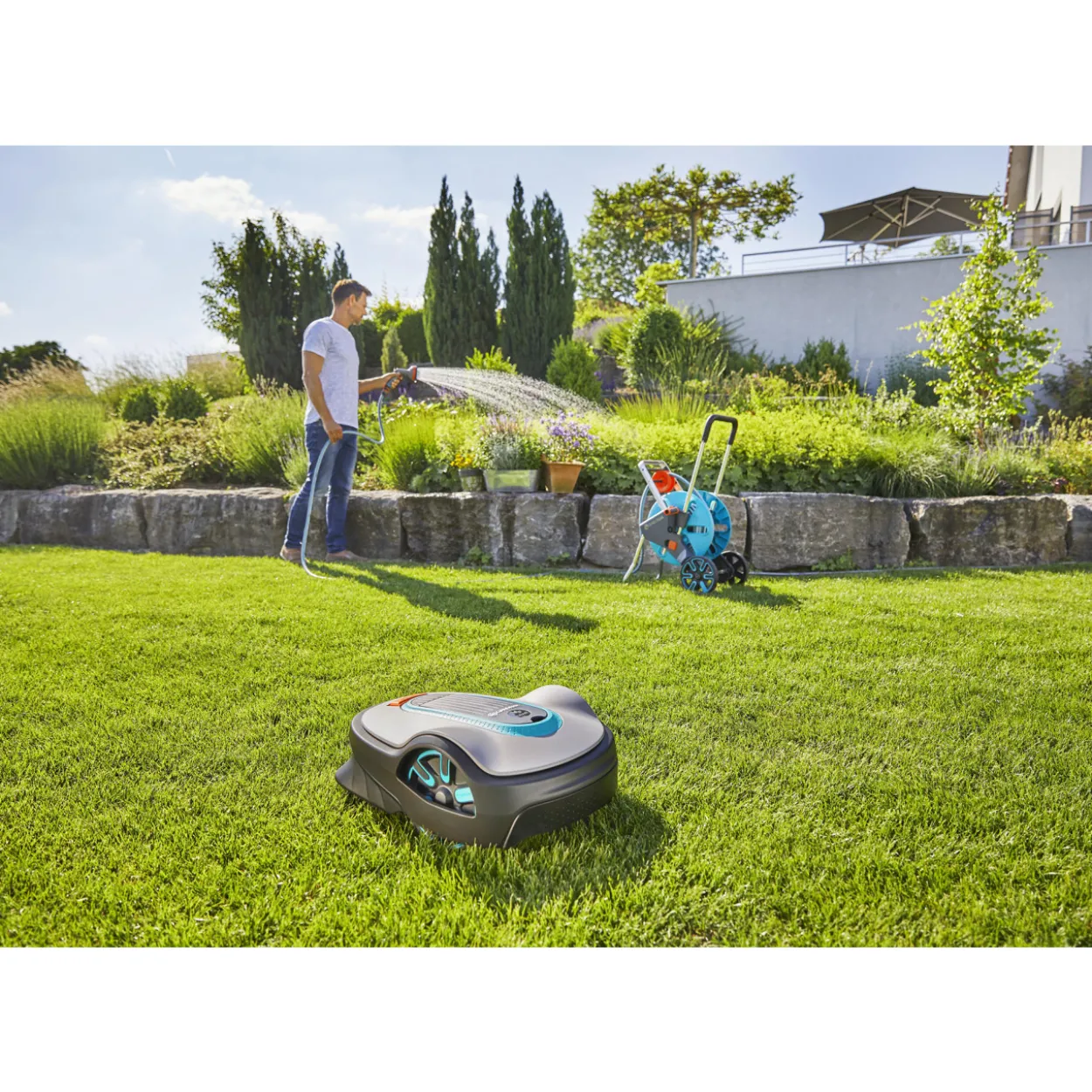 Robottiruohonleikkuri Gardena Smart Sileno Life 1100