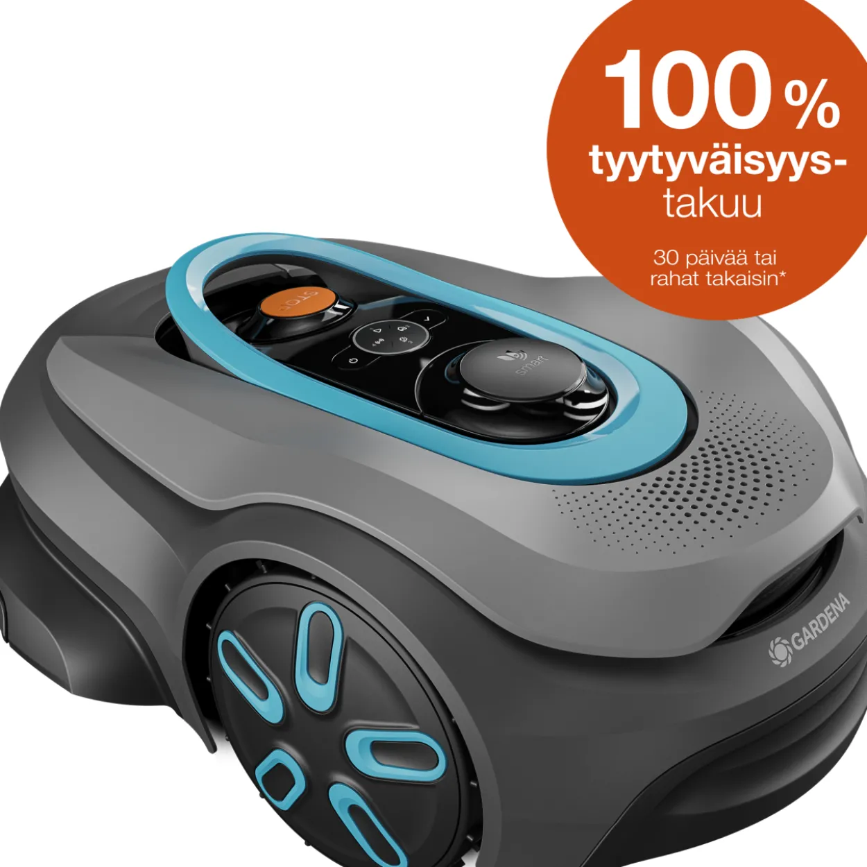 Robottiruohonleikkuri Gardena smart SILENO sense 600, rajalangaton