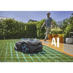 Robottiruohonleikkuri Gardena smart SILENO sense 600, rajalangaton