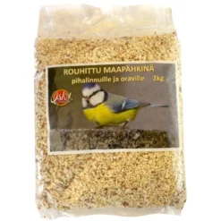 Rouhittu maapähkinä 2 kg pihalinnuille ja oraville