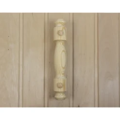 Saunanoven kahva mäntyä, 230 mm