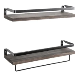 Seinähylly Chic Home 2 kpl 40 x 14 x 14 cm Wieno