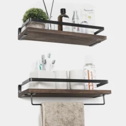 Seinähylly Chic Home 2 kpl 40 x 14 x 14 cm Wieno