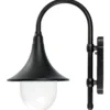 Seinävalaisin Airam Kartano Trumpet IP44 E27 PCC BK