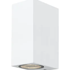 Seinävalaisin Sund Duo IP44 GU10 max 2 x 11 W valkoinen