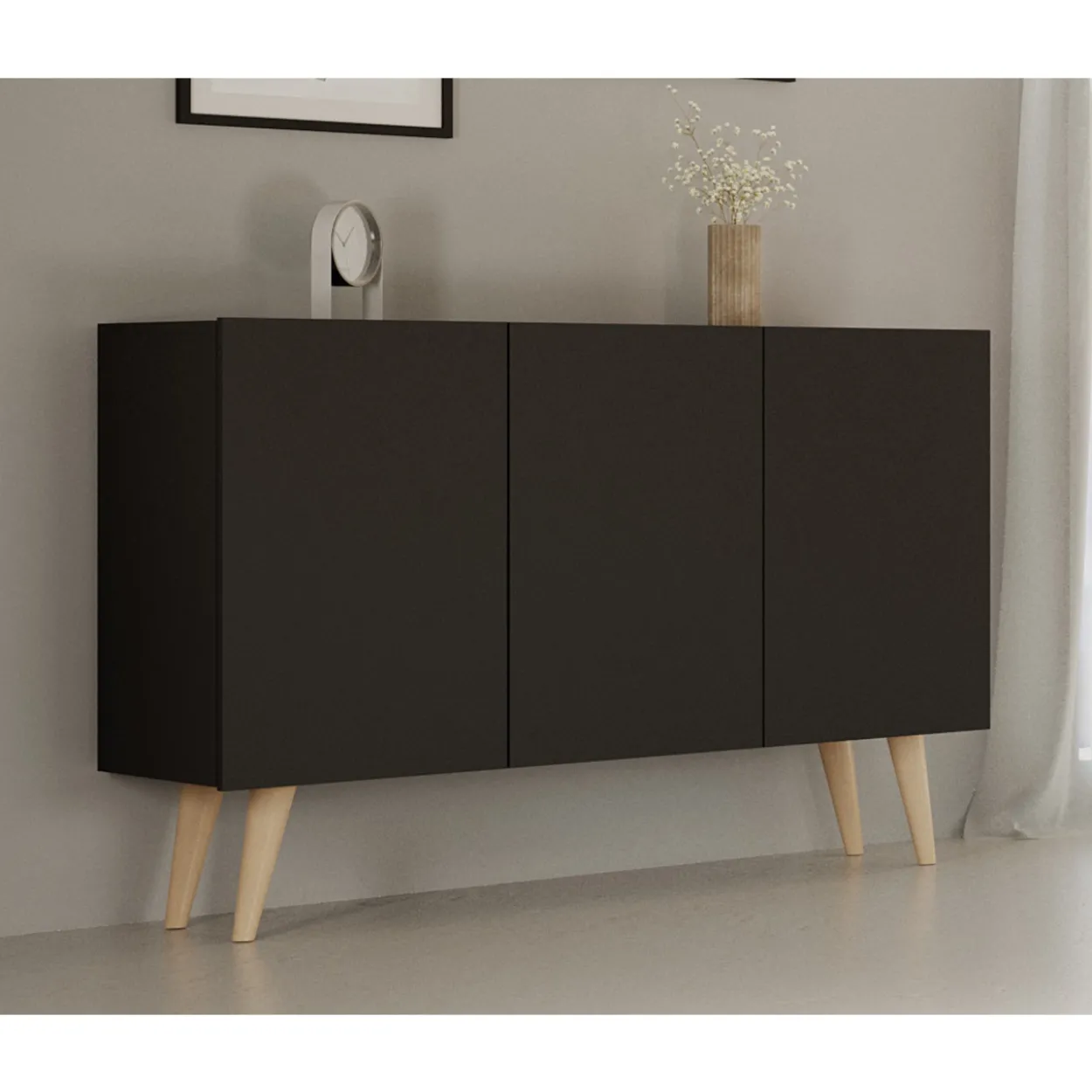 Senkki Kocot 120 cm Toronto musta