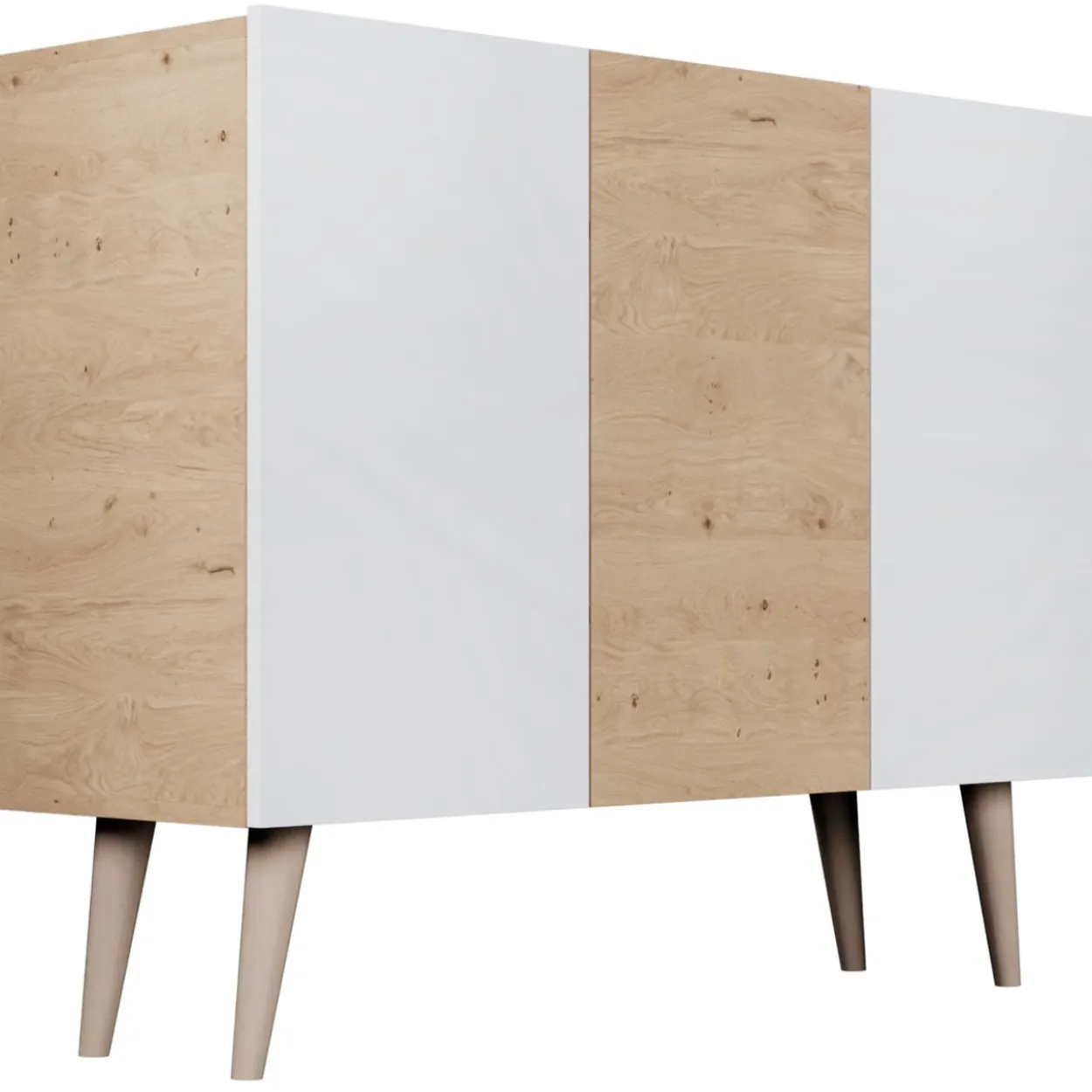 Senkki Kocot 120 cm Toronto valkoinen/beige