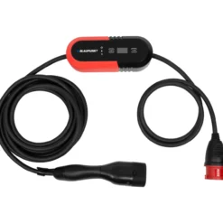 Sähköauton latauslaite säätimellä Blaupunkt P3PM2T2, 8 m, 3-vaihe, voimavirta-Type2