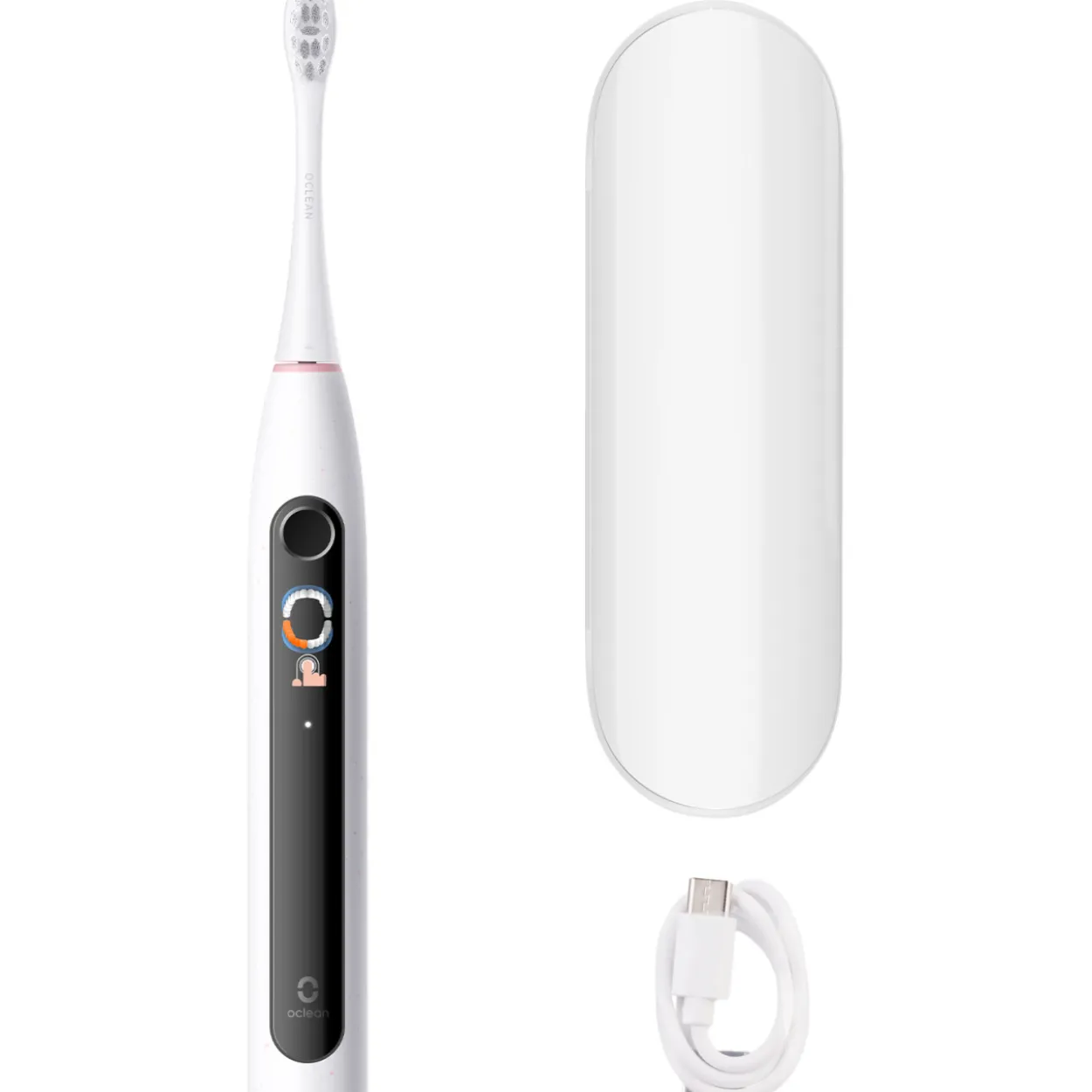 Sähköhammasharja Oclean X Lite Set, harmaa