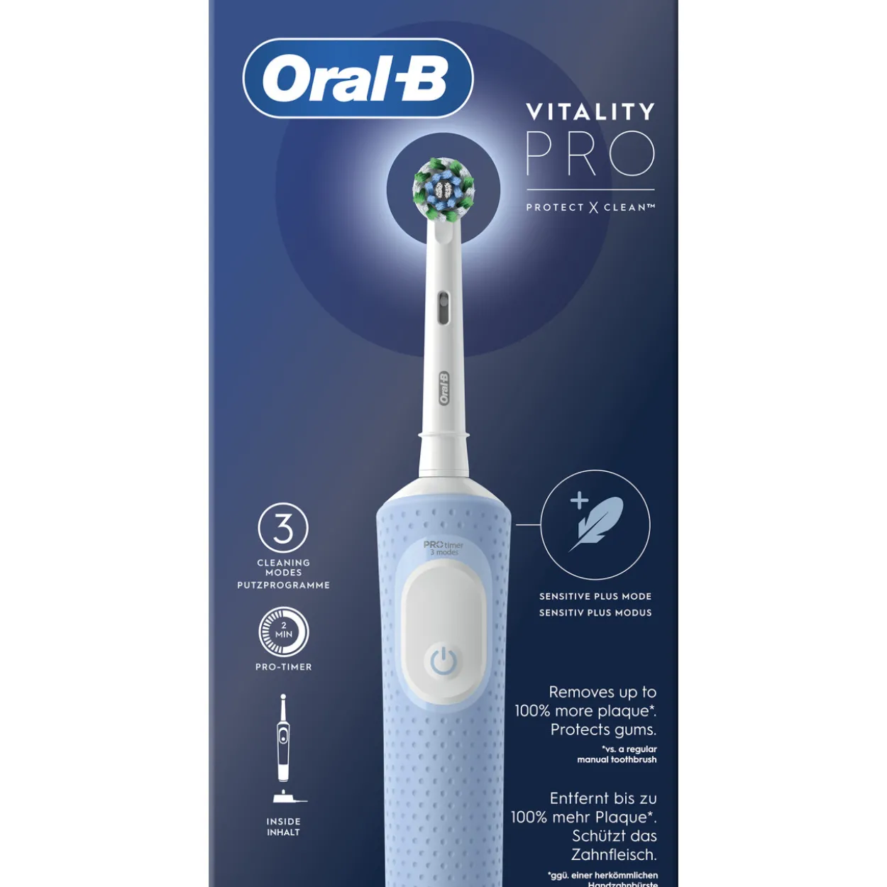 Sähköhammasharja Oral-B Vitality Pro Vapor Blue