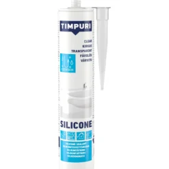 Silikonitiivistysmassa 310 ml kirkas Timpuri