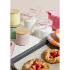 Säilytyspurkki Miny 600 ml lasi, pinkki