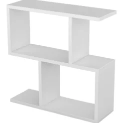 Sivupöytä Chic Home 60 x 20 x 60 cm Leo valkoinen