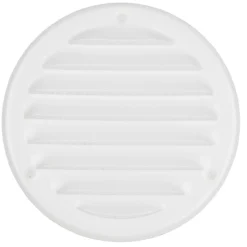 Säleikkö Europlast MR100 halkaisija 100 mm metalli valkoinen