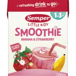 Smoothie Semper 200 ml banaani-mansikka 12 kk