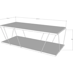 Sohvapöytä Chic Home 120 x 50 x 30 cm Laila